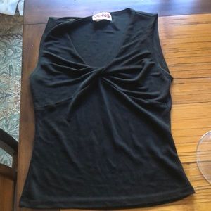 black tank top